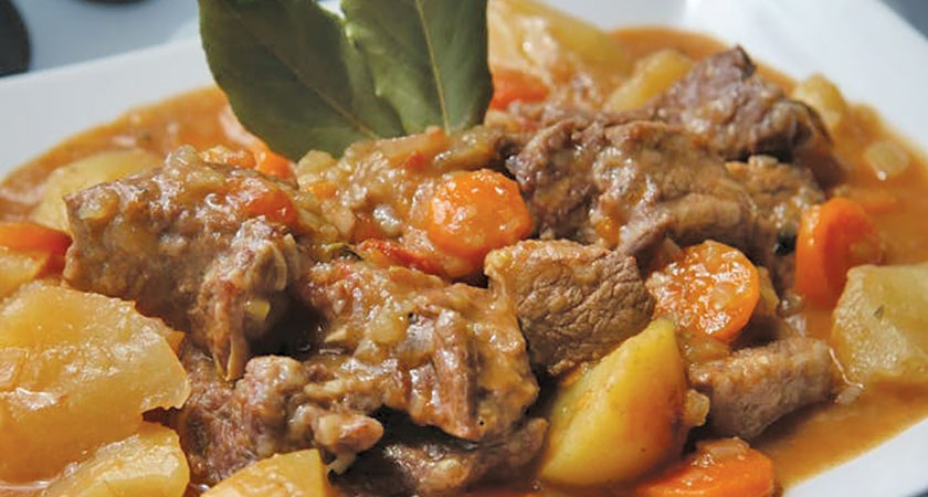 guisado de res y verduras