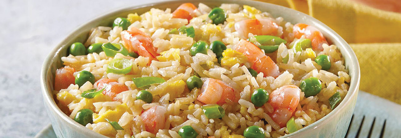 Arroz Frito con Camarones