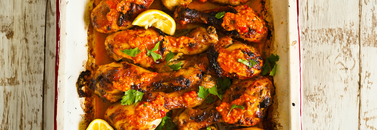 Muslos De Pollo Piri Piri