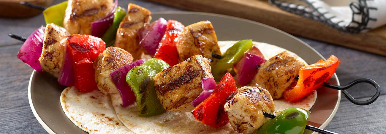 Pinchos de Pollo Fajita