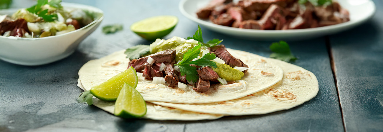 Tacos de Arrachera y Ensalada de Jícama - El Rey Foods
