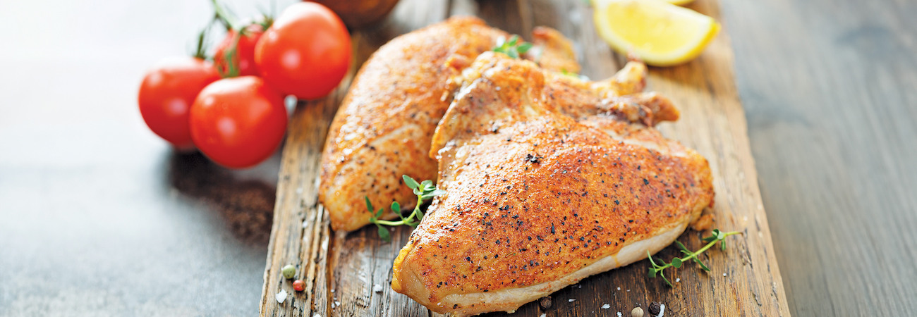 Pechuga De Pollo Asada Al Horno Crujiente