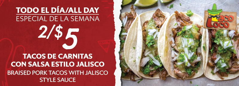 Taco Loco Special