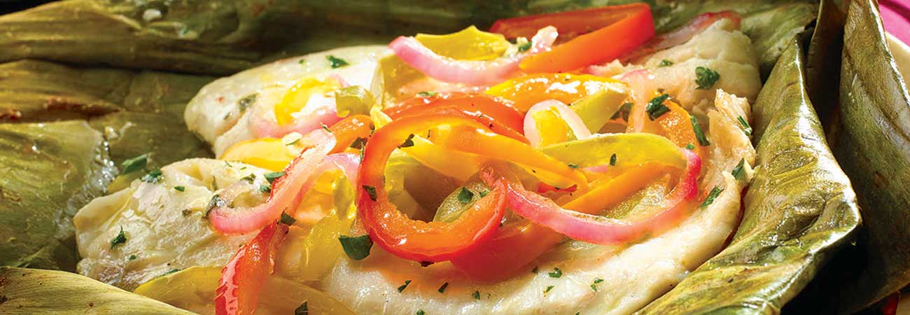 Tilapia Horneada en Hoja de Plátano - El Rey Foods